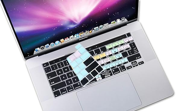 XSKN XSKN Silicone Keyboard Cover for 2019 MacBook Pro 16 inch A2141 and 2020 MacBook Pro 13.3 inch A2338 M1 A2251 A2289 with Touch Bar - View 6 of 9