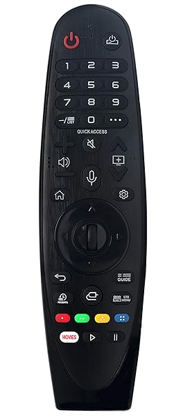 AULCMEET Replacement IR Remote Control for LG TVs AN-MR19BA AKB75675304 Compatible Models 55UK6500AUA 32LK540BBUA 43LM5700DUA and More
