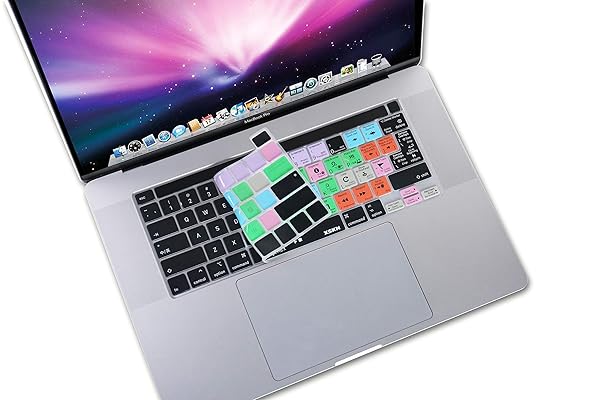 XSKN XSKN Logic Pro X Silicone Keyboard Cover for 2019 MacBook Pro 16 inch A2141 and 2020 MacBook Pro 13.3 inch A2251 A2289 Touch Bar - View 5 of 8