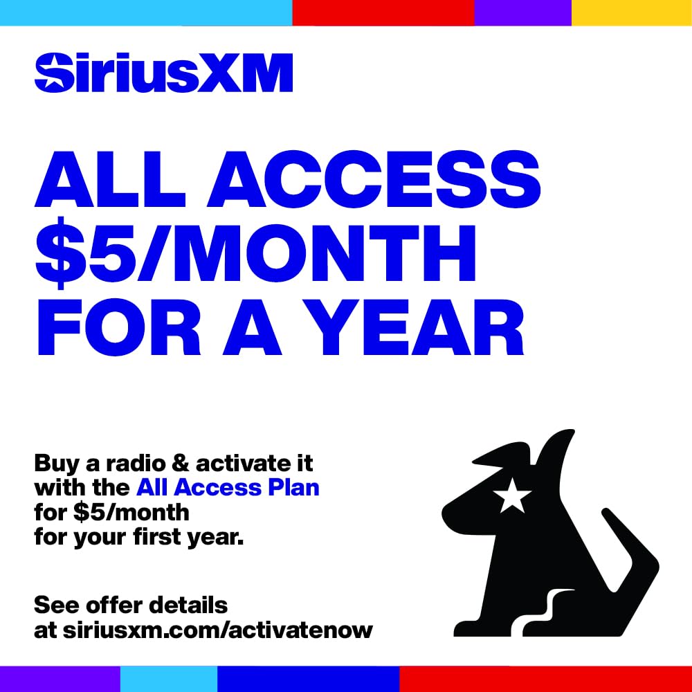 SiriusXM SIRIUSXM SXWB1V1 Tour Dock and Play Radio with 360L Vehicle Dock and Bluetooth for Ultimate Listening Experience - View 6 of 8