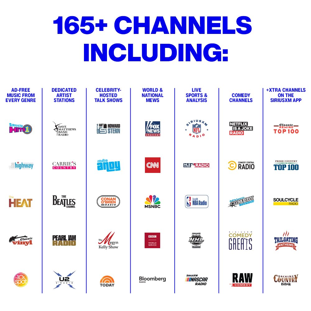 SiriusXM SIRIUSXM SXWB1V1 Tour Dock and Play Radio with 360L Vehicle Dock and Bluetooth for Ultimate Listening Experience - View 7 of 8