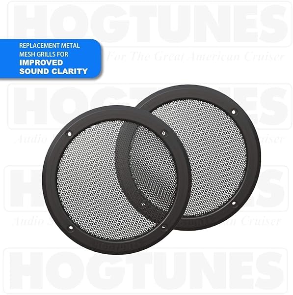 Hogtunes Hogtunes 462R-RM 6.5 Inch Rear Speakers with Grills for 2014 to Current Harley Davidson Motorcycles 2 Pack - View 6 of 9