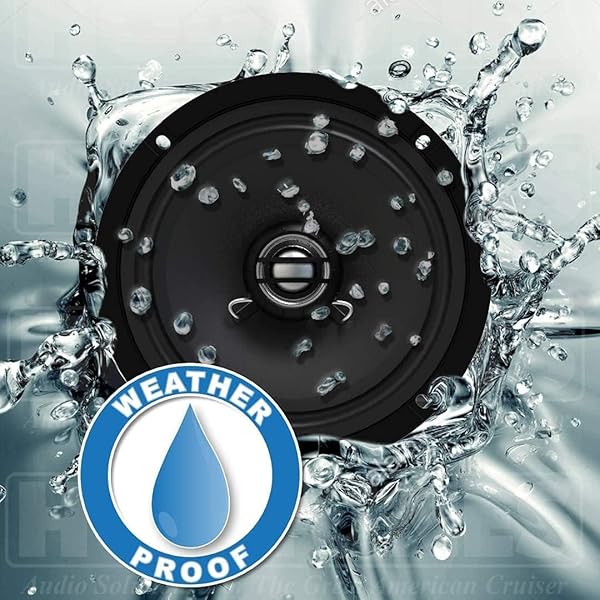 Hogtunes Hogtunes 462R-RM 6.5 Inch Rear Speakers with Grills for 2014 to Current Harley Davidson Motorcycles 2 Pack - View 7 of 9