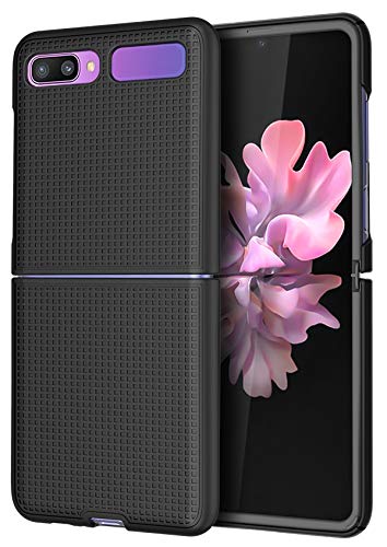 Nakedcellphone Black Snap-On Case with Clip for Samsung Galaxy Z Flip 5G Phone Rotating Belt Holster Holder Combo by Nakedcellphone - View 6 of 10