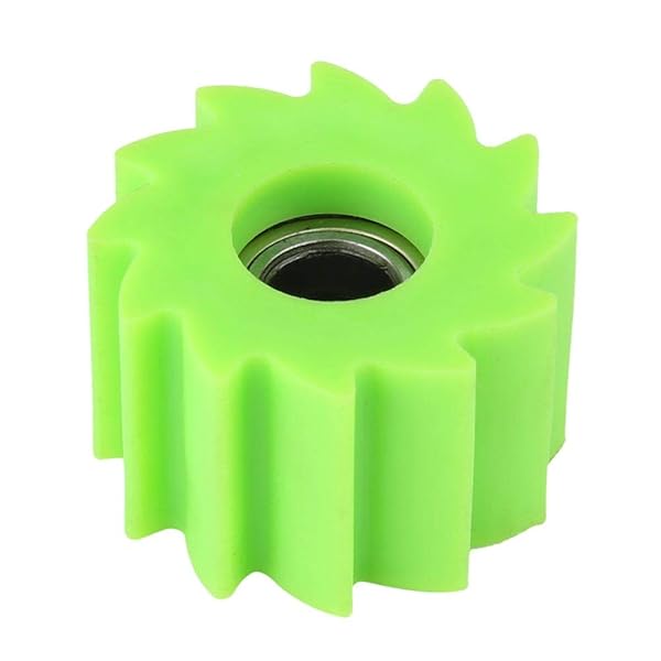 Yosoo Health Gear Motorcycle Chain Roller Tensioner Pulley Wheel Roller for KX250F KX450F Bike 2006 to 2016 Green