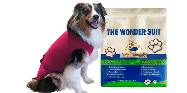 Surgi~Snuggly SurgiSnuggly Dog Diapers for Small Dogs Female or Male Made with American Textile XS Pink Perfect for Dogs 5 Pounds and Under