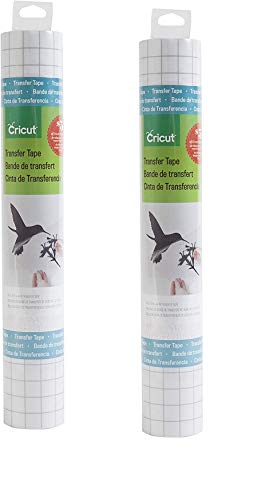 Cricut Cricut Vinyl Transfer Tape 12X4 Standard Grip 2 Pack for Easy Crafting and DIY Projects