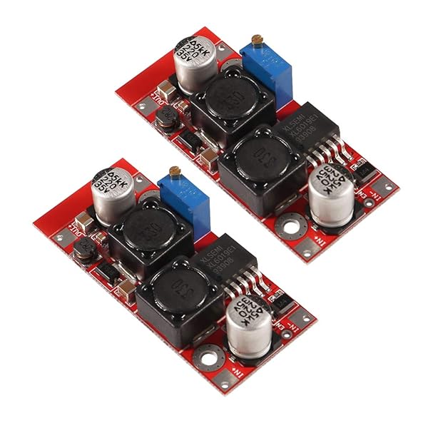 AOICRIE Buy Aoicrie 2pcs XL6009 Boost Buck DC-DC Adjustable Power Converter Module - Step-Up/Down Efficiency - View 2 of 8