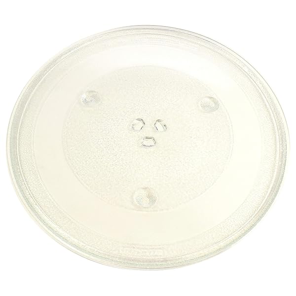 HQRP 13.5 Inch Glass Turntable Tray for Panasonic Microwave Models F06015Q00AP NN-G463MF NN-G464WF NN-S443BF NN-SA651S NN-SD691S