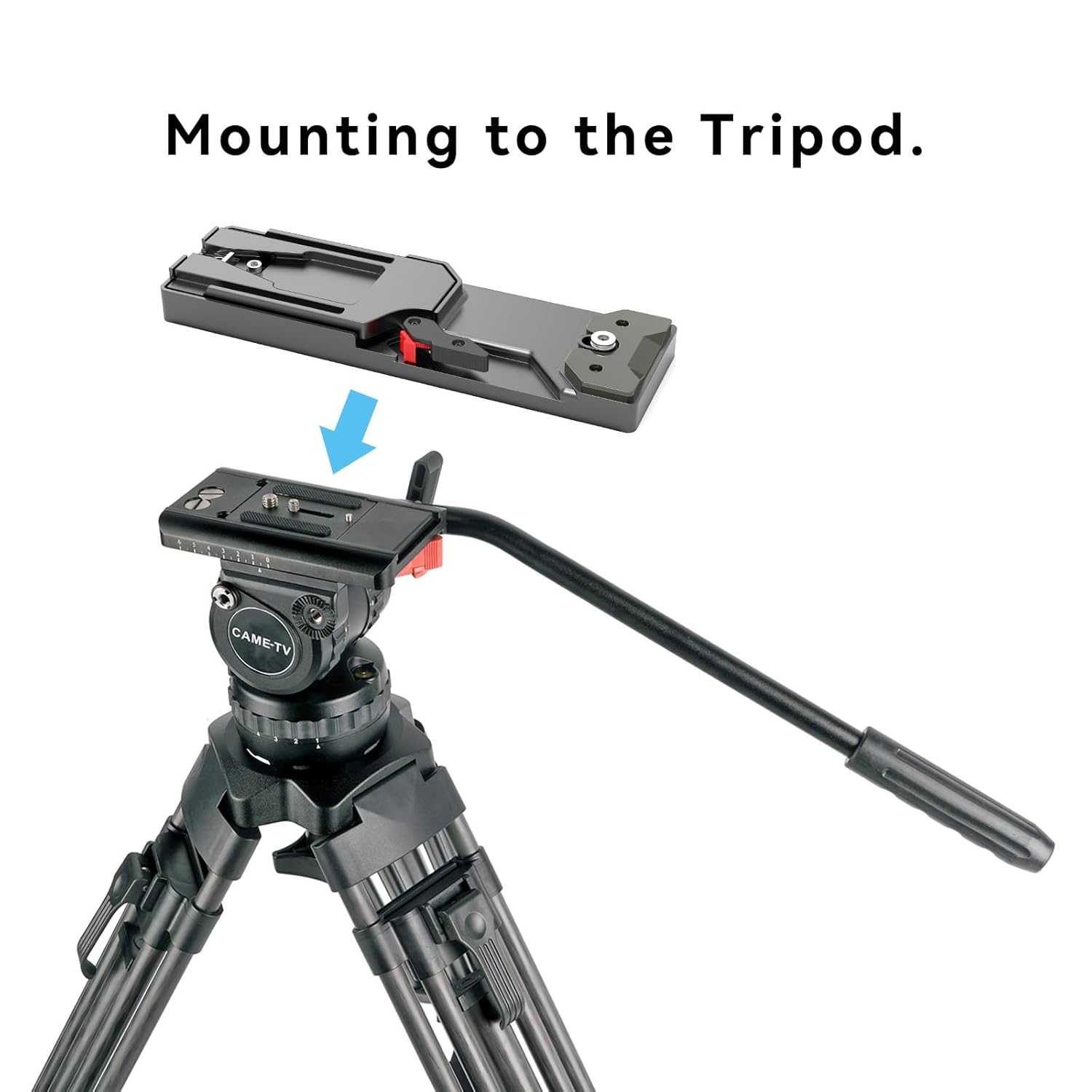 cametv Cametv Tripod Mounting Adapter for Sony VCT-U14 Quick Release Plate Durable and Reliable Accessory for Photographers - View 5 of 5