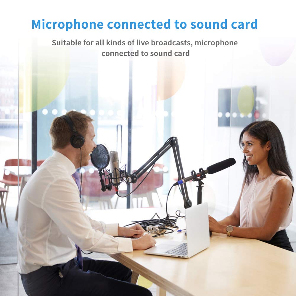 Disino Disino XLR Splitter Cable 3 Pin Dual XLR Female to Male 10 Feet Balanced Microphone Cord Audio Adaptor - View 7 of 7