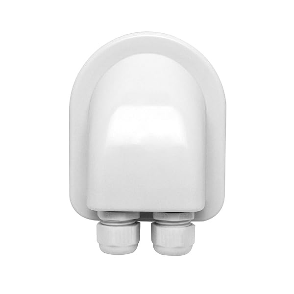 QWORK QWORK 2 Pcs IP68 Waterproof Solar Cable Entry Gland for RV, Caravan & Marine - Weather Resistant Dual Housing - View 7 of 7
