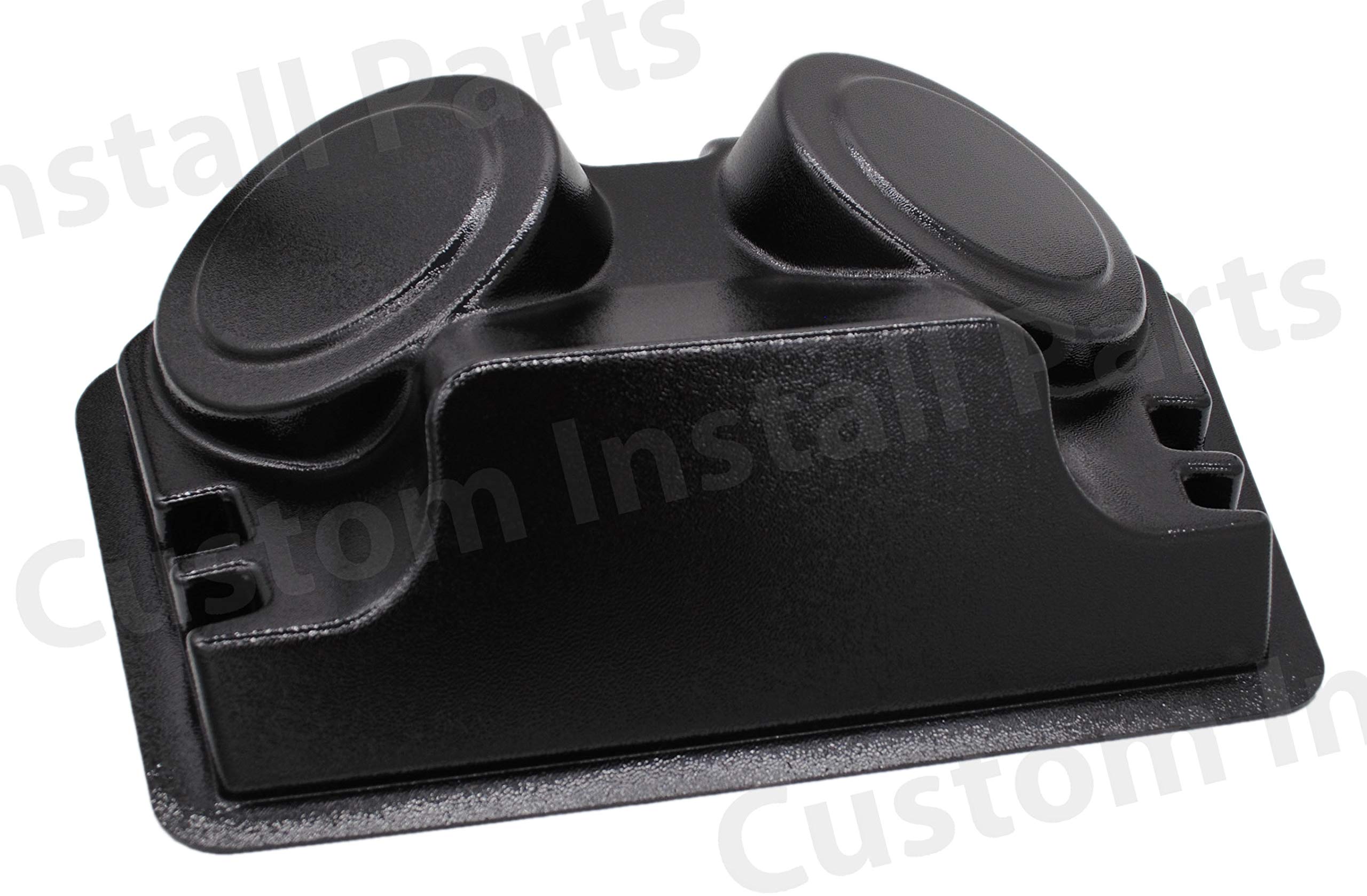 Custom Install Parts Custom Install Parts Speaker Stereo Overhead Console Housing for Golf Cart UTV Polaris RZR Boat Marine Empty Console with Double Sided Tape - View 4 of 9
