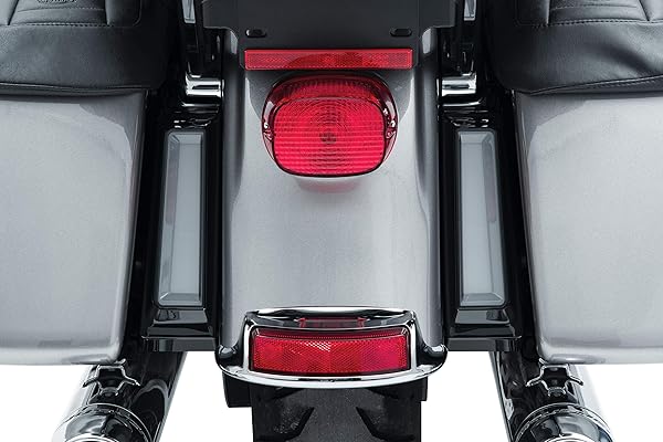 Kuryakyn Upgrade Your Harley: Kuryakyn 2901 Tracer LED Saddlebag Lights for 2014-2020 Models - Gloss Black - View 4 of 7