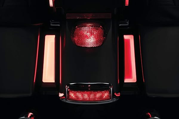 Kuryakyn Upgrade Your Harley: Kuryakyn 2901 Tracer LED Saddlebag Lights for 2014-2020 Models - Gloss Black - View 7 of 7