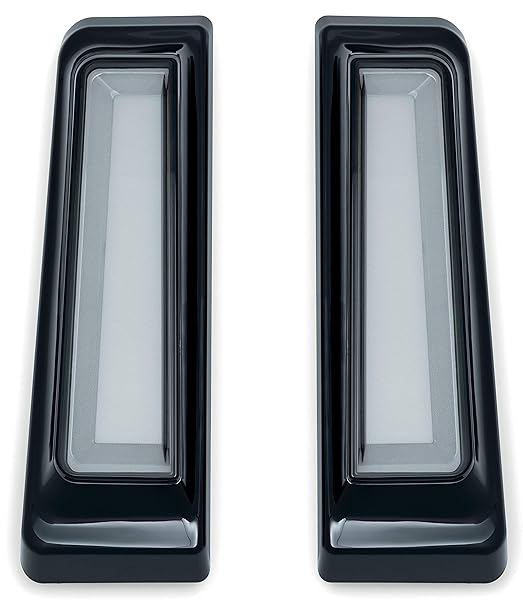 Kuryakyn Upgrade Your Harley: Kuryakyn 2901 Tracer LED Saddlebag Lights for 2014-2020 Models - Gloss Black - View 2 of 7