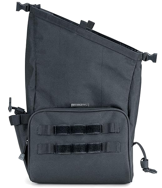 Kuryakyn Kuryakyn Hoodrat Universal Swing Arm Bag for Motorcycles Durable and Stylish Storage Solution