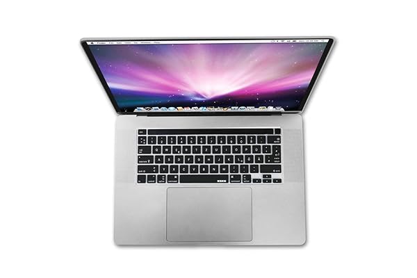 XSKN XSKN German Language Black Silicone Keyboard Cover for 2019 MacBook Pro 16 inch A2141 and 2020 MacBook Pro 13.3 inch A2251 A2289 A2338 M1 - View 4 of 8