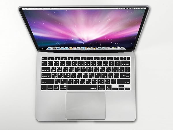 XSKN XSKN Arabic English Silicone Keyboard Cover for 2020 MacBook Air 13.3 inch A2179 A2337 with Touch ID Retina Display - View 4 of 9