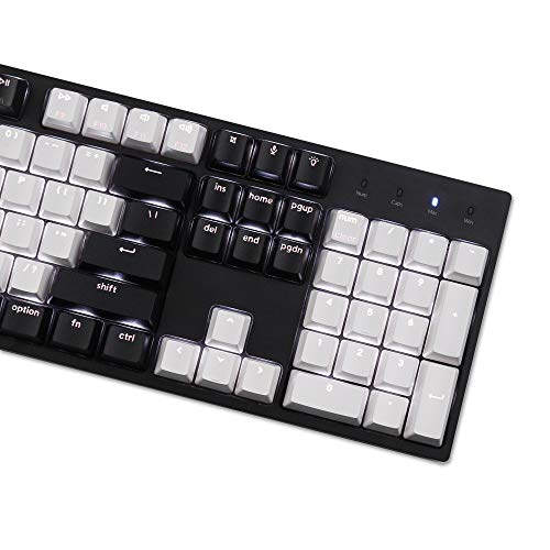 Keychron Keychron C2 Wired Mechanical Gaming Keyboard: 104 Keys, Gateron Brown Switch, White LED, Mac Layout, USB-C for Windows & Mac - View 9 of 10