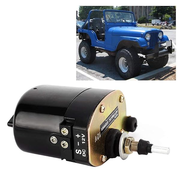 Aramox 12V Front Wiper Motor for Car and Tractor Replacement 01287358 7731000001 High Performance Windscreen Wiper Motor - View 4 of 9
