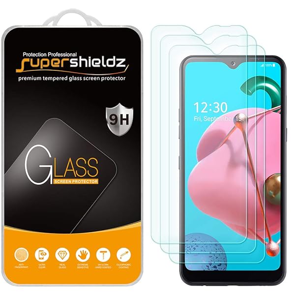 Supershieldz Supershieldz 3 Pack Tempered Glass Screen Protector for LG Reflect Anti Scratch Bubble Free