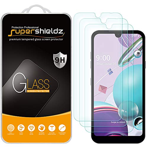 Supershieldz Supershieldz 3 Pack Tempered Glass Screen Protector for LG K8X Anti Scratch Bubble Free