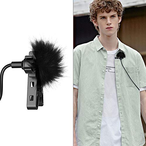 ChromLives ChromLives Microphone Lapel Dead Cat Windscreen 5 Pack Furry Muff for Lavalier Microphones Ideal for Outdoor Use - View 5 of 9