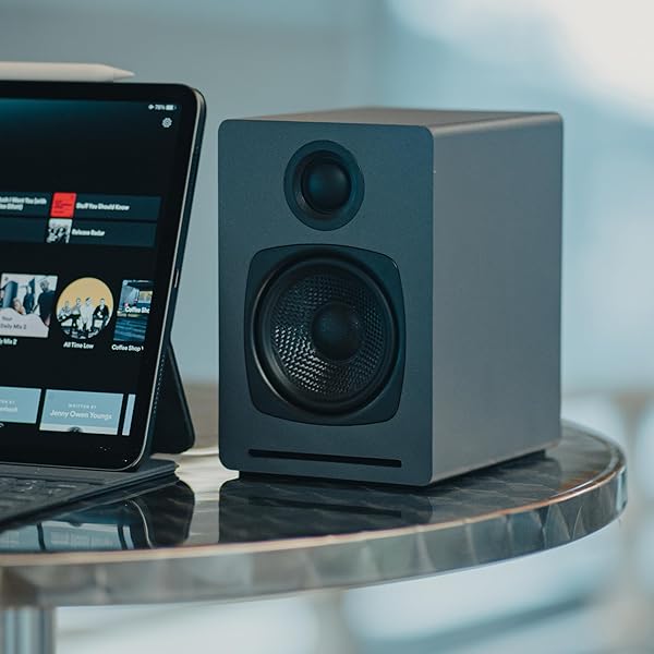 Audioengine Audioengine A1 Wireless Computer Speakers - 60 W Bluetooth Desktop PC Computer Speakers - Gaming, Music and More - View 8 of 11