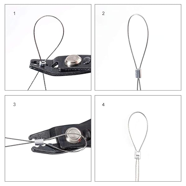 PH PandaHall Pandahall Red Steel Micro Tube Beads Crimper Pliers Wire Cutter Jewelry Making Tools 5x3.2 Inch Set - View 4 of 7