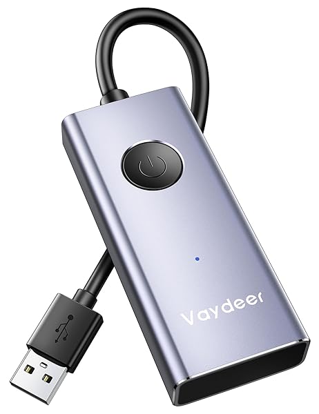 Vaydeer Vaydeer USB Mouse Jiggler S4: Prevent Sleep Mode with Plug-and-Play Mouse Mover & ON/OFF Switch - View 2 of 9