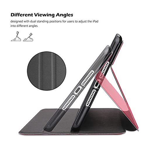 ProCase ProCase Slim Stand Protective Folio Case for iPad Mini 5 4 3 2 1 Red Smart Cover - View 4 of 9