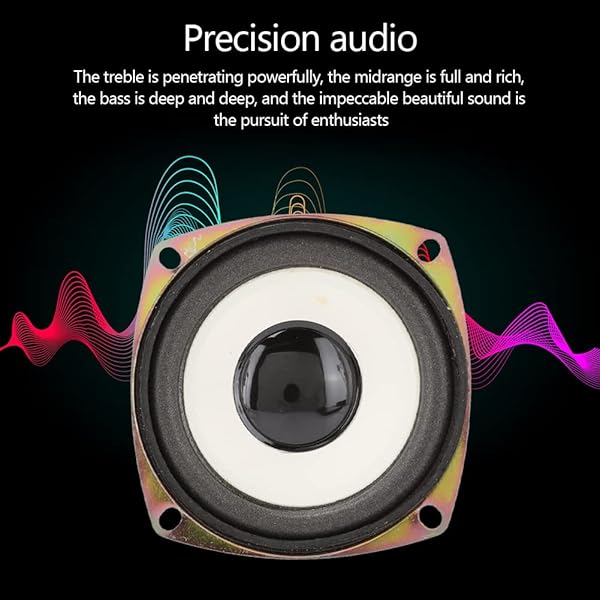 eboxer-1 Full Range 3 Inch 4ohm 5W Mini Audio Speaker for Home Stereo Multimedia Sound Box DIY - View 4 of 10