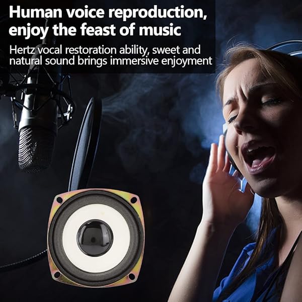 eboxer-1 Full Range 3 Inch 4ohm 5W Mini Audio Speaker for Home Stereo Multimedia Sound Box DIY - View 5 of 10