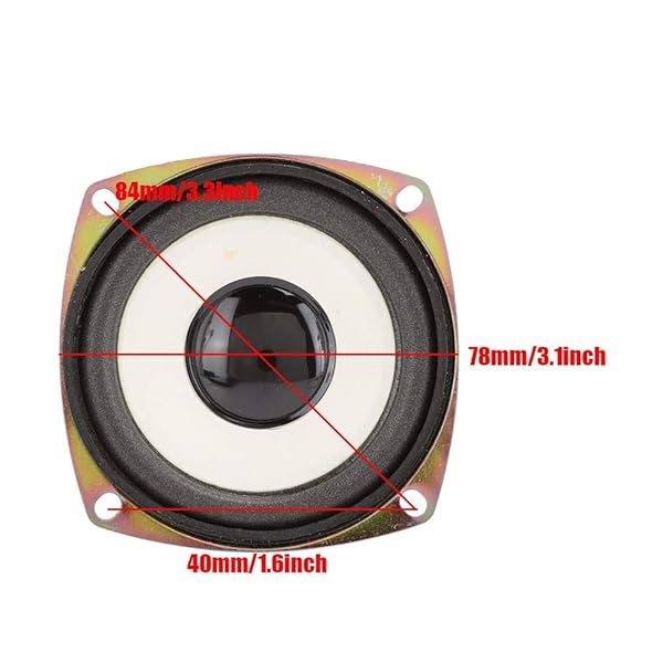 eboxer-1 Full Range 3 Inch 4ohm 5W Mini Audio Speaker for Home Stereo Multimedia Sound Box DIY - View 10 of 10