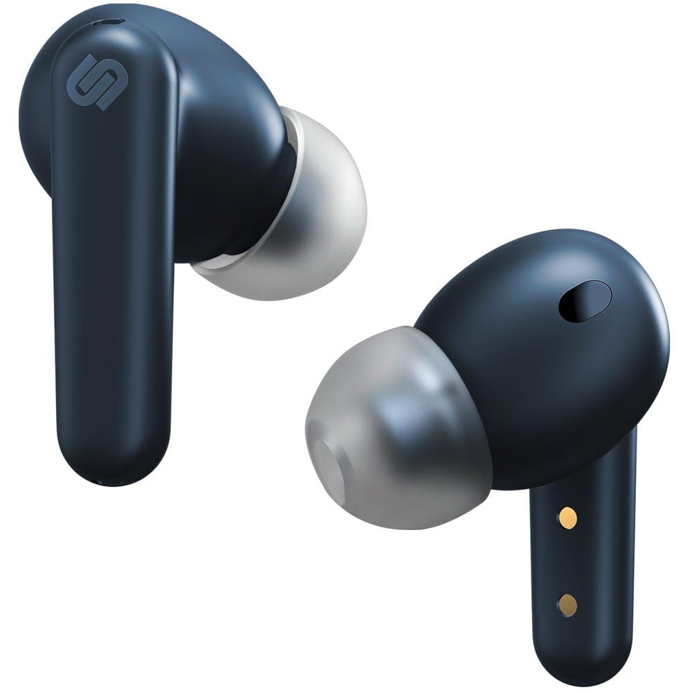 Urbanista True Wireless Earbuds with Active Noise Cancelling 25 Hours Playtime Touch Controls and 6 Microphones Bluetooth 5.0 London Blue - View 2 of 3