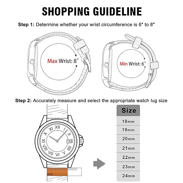 Ritche Ritche Christmas Gift 20mm Classic Genuine Leather Watch Band Quick Release Vintage Strap for Omega Swatch Moonswatch Men Women - View 7 of 7