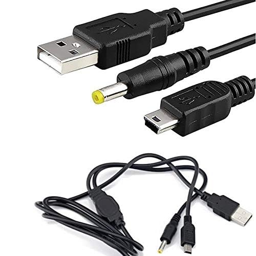 Skywin Skywin 6 Feet PSP Charger Cable 2-in-1 Replacement for PlayStation Portable PSP 1000 2000 3000 and PS3 - View 5 of 8