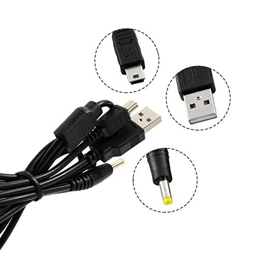 Skywin Skywin 6 Feet PSP Charger Cable 2-in-1 Replacement for PlayStation Portable PSP 1000 2000 3000 and PS3 - View 6 of 8