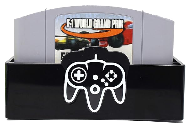 Skywin Skywin N64 Game Storage Holder Organizes N64 Cartridges with Simple Stylish Design Perfect for Showcasing Your Game Collection - View 2 of 4