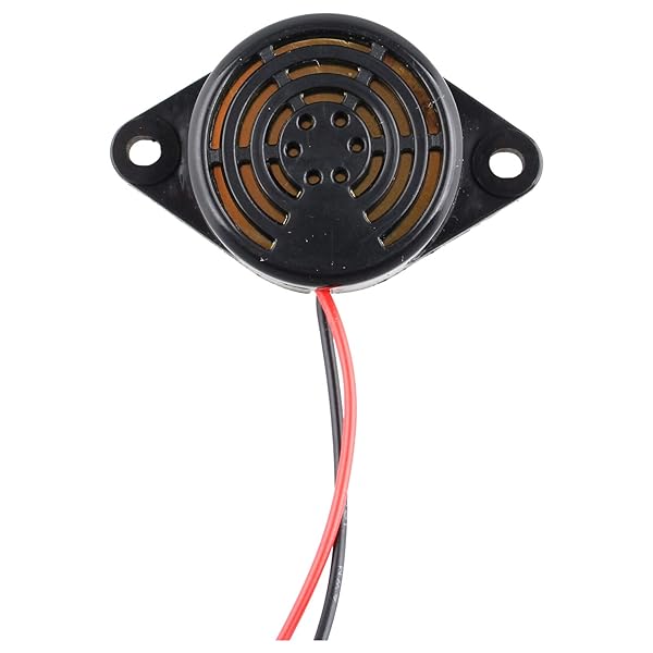 Futheda Futheda 6PCS SFM-27 DC 3-24V Industrial Electronic Buzzer Alarm Sounder Continuous Beep Black - View 3 of 7