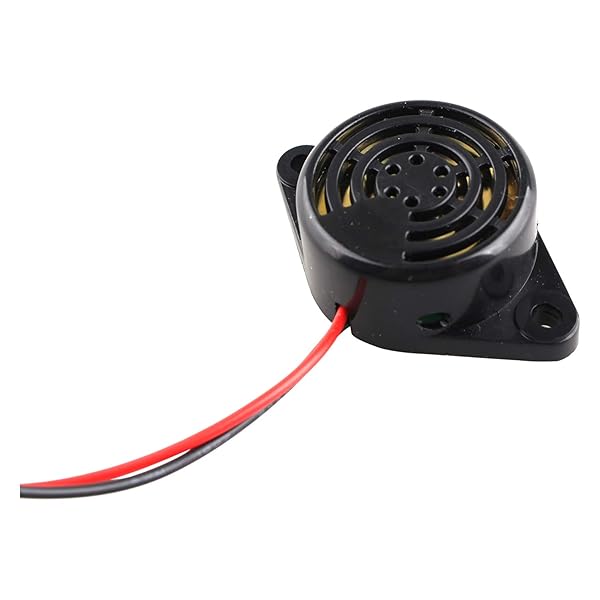 Futheda Futheda 6PCS SFM-27 DC 3-24V Industrial Electronic Buzzer Alarm Sounder Continuous Beep Black - View 4 of 7