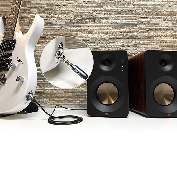 MillSO MillSO 1/4 to 3.5mm Headphone Adapter 16 ft TRS Male to Female Stereo Jack for Amplifiers Guitar Amp Keyboard Piano Home Theater Headphones - View 4 of 8