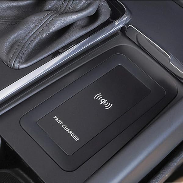 Aramox Inductive Phone Charging Pad 15W Quick Charging Plate Wireless Charger Tray for S60 V60 XC60 S90 V90 XC90 Center Console Accessories - View 9 of 10