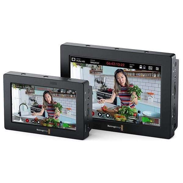 Blackmagic Design "Blackmagic Design Video Assist 3G 5" FHD Monitor: ProRes Recorder with Built-In Scopes & 270MB Memory" - View 6 of 6