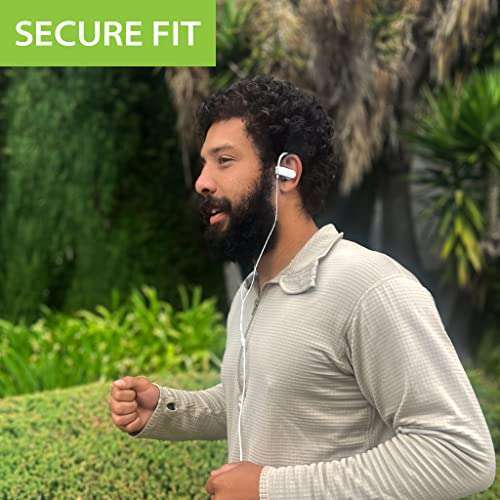 Avantree Avantree E171 Sports Earbuds: Sweatproof Wired Earphones with Microphone for Gym & Running - Compatible with Cell Phones - View 4 of 9