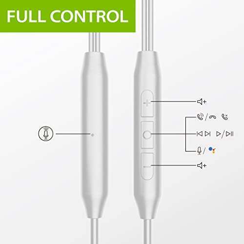 Avantree Avantree E171 Sports Earbuds: Sweatproof Wired Earphones with Microphone for Gym & Running - Compatible with Cell Phones - View 7 of 9