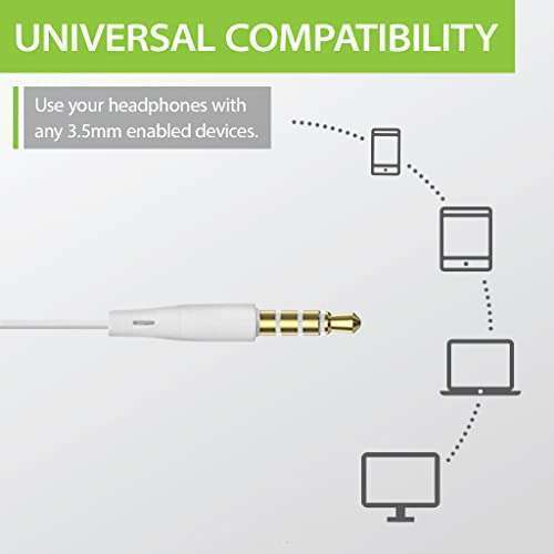 Avantree Avantree E171 Sports Earbuds: Sweatproof Wired Earphones with Microphone for Gym & Running - Compatible with Cell Phones - View 8 of 9