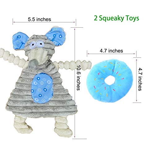 Volacopets Volacopets Puppy Teething Toys 5 Pack Small Dog Chew Toys Blue for Corgi Size Perfect Puppy Supplies - View 4 of 8