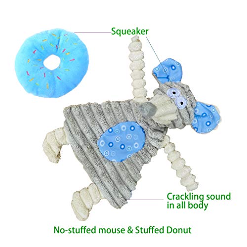 Volacopets Volacopets Puppy Teething Toys 5 Pack Small Dog Chew Toys Blue for Corgi Size Perfect Puppy Supplies - View 6 of 8